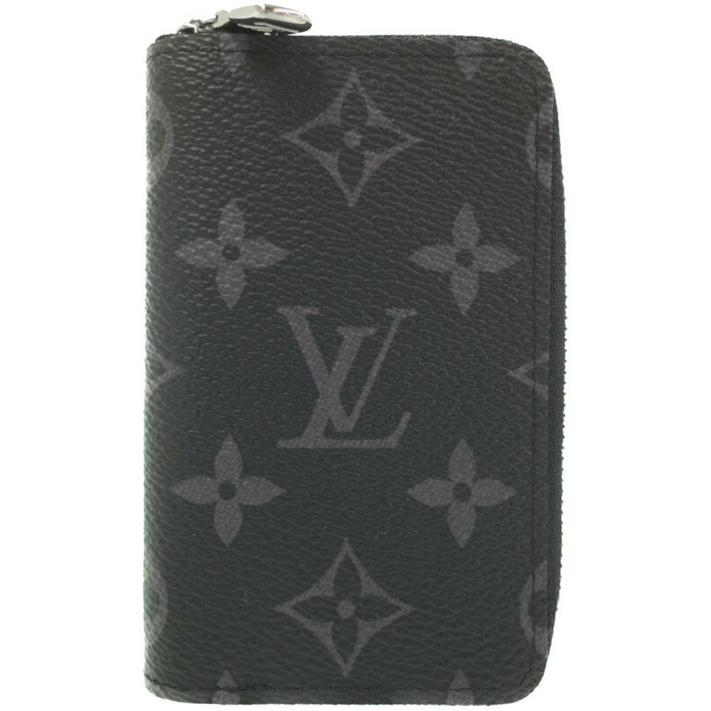 Louis Vuitton Zippy Monogram Eclipse Vertical Coi… - image 2